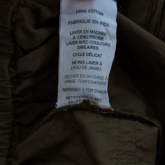 Ulla Johnson Olive Katrien Cotton Wide-Leg Gathered Sleeveless Jumpsuit, size 10 - Picture 14 of 14